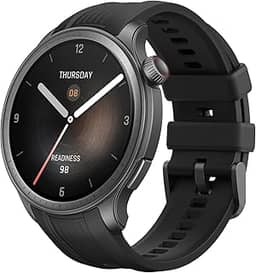 Amazfit Balance A2287 Smart Watch 46mm grande 1,5 polegadas AMOLED, telefonia Bluetooth GPS, exibição 6 sistema de posicionamento por satélite AI acelerado fitness(preto)