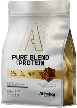 Whey Isolado Blend Zero Lactose 907g Chocolate - Atlhetica