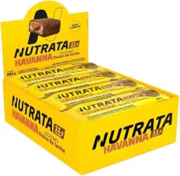 Whey Grego Bar Caixa 12unid - Nutrata Barra de Proteina Sabor:Havanna (Doce de Leite Havanna)