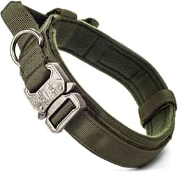 Coleira para Cachorro Grande e Forte MADOG Comander (M, VERDE)