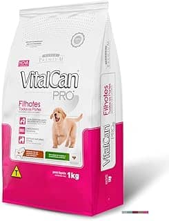 VitalCan Ração Super Premium para Cães Filhotes, Todos os Portes (1Kg)