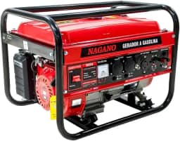 Gerador de Energia a Gasolina 3.6 Kva Monofásico 110v220v 7hp