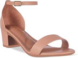 Sandalia Feminia Salto Baixo Grosso Bloco Confort Confortavel - A3.25