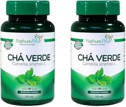 Kit 2 Chá Verde 60 Cápsulas