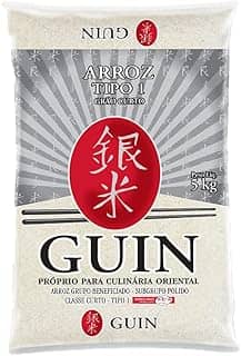 Arroz Oriental Guin Grão Curto Tipo 1 - 5Kg