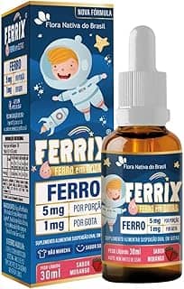 FERRIX (Ferro infantil) 30ml - Flora Nativa Sabor:Morango