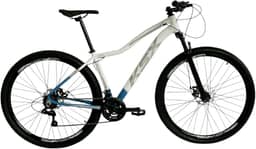 Bicicleta Bike Aro 29 MTB Alumínio KSX SD7 21 Velocidades Marchas Index Cabeamento Interno Feminina