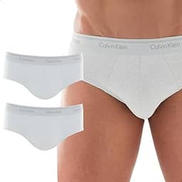 Kit 2 Cueca Calvin Klein Masculina Algodão Premium Slip Cotton Original