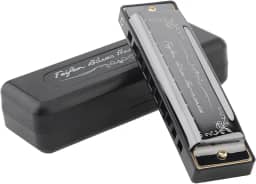 OriGlam Gaita 10 furos 20 melodias órgão boca harpa, blues gaita chave de C com estojo para blues folk jazz pop para iniciantes, presente para adultos