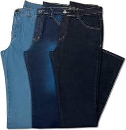 Kit 3 Calças Jeans Masculina Almix