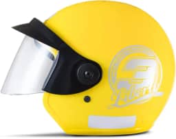 CAPACETE ABERTO PRO TORK LIBERTY 3 SOLID AMARELO TAM. 60