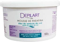 Mousse de Parafina 180g - Óleo semente de uva DEPILART