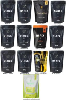 Erva Mate Terere Black Erva 500g + Nf - Escolha O Sabor (Burrito)