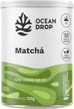 Matchá em pó 125g - Ocean Drop