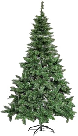 Arvore Artificial de Natal Pinheiro 180 cm 320 Galhos PVC