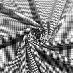Tecido Mini Gales 01x1,35 M - Ideal para Blazers, Calças e Looks Sofisticados (Branco e Preto)