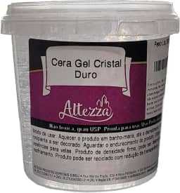 Parafina Gel Cristal Duro 390 = 450ml (Cera Gel Duro) Altezza