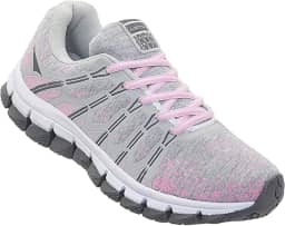 Tênis Feminino Academia Esportivo Confortável Caminhada Let's GeloPink