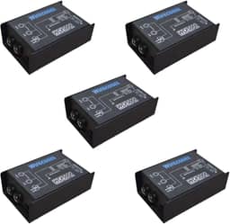 Kit 05 Direct Box Passivo Wireconex WDI600 de Impedância