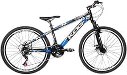 Bicicleta Aro 26 KOG Flay 18v Disco Freeride Full X25 Tipo Viking Garfo de Suspensão