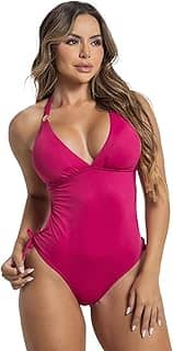 Maiô Feminino Engana Mamãe Com Bojo Removível Elegante Luxuoso