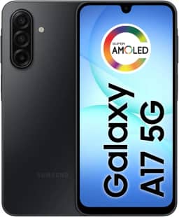 Celular Samsung Galaxy A17 5G, 128GB, 4GB, 50MP Tela 6.7"- Preto