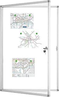 Melhor quadro de avisos/quadro de feltro/placa de aviso/quadro de pinos/quadro de avisos à prova de adulteração, Whiteboard, 24' x 36'