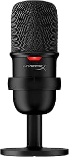 HyperX Solocast HMIS1XXXBK/G Microfone USB (Preto)