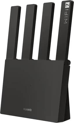 Roteador, HUAWEI WiFi BE3, Wifi 7, 3.6 Gpbs Dual-Band Wi-Fi 7, Visualização de Diagnóstico WiFi, Controle Parental, Preto
