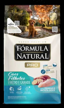 Adimax Ração Formula Natural Pro Filhote Raca Med Grd 15Kg
