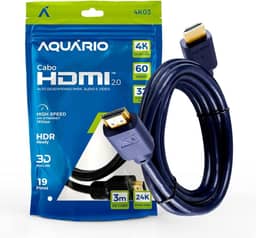 CABO HDMI 2.0 4K 3D 19 PINOS - 3 METROS