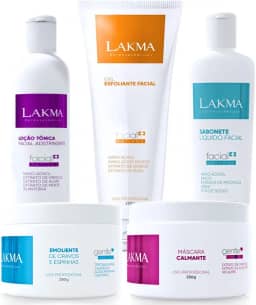 Kit Limpeza de Pele Lakma (5 itens)