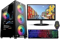 PC GAMER AMD RYZEN 5 5600GT - 16GB DDR4 - SSD 480GB - RADEON VEGA 7 - MONITOR 19'' - KIT GAMER RGB