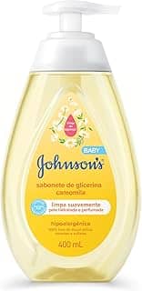 Sabonete Líquido Glicerina Camomila JOHNSON’S® Baby, 400mL