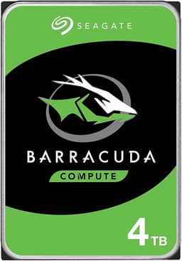HD Interno, Barracuda Compute HDD 3.5, 4TB, ST4000DM004, Seagate, HD interno, Prata