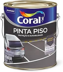 PINTA PISO BRANCO 3,6L - CORAL