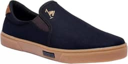 Sapatenis Casual Masculino Polo Joy Tênis Slip On Iate sem Cadarço Cano Baixo Leve