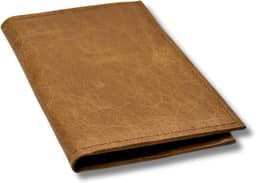 Carteira Slim Masculina Couro Legitimo Porta Cartão | Embalagem personalisada VÉRSIDON (Carvalho)