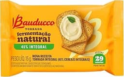 Kit 42 Sachês Torrada 45% Integral Bauducco 15g