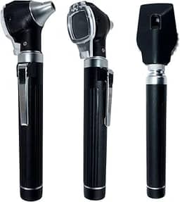 Kit Octoscopio E Oftalmosccopio Tarse Preto