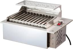 Churrasqueira Elétrica De Embutir em Bancada - 3300w - Inox 304 - Mod FIT 49X36cm (220v)