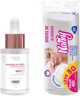 Mandelic Peel 10% – Peeling Químico para Rejuvenescimento, Clareamento de Manchas e Tratamento de Melasma 30g