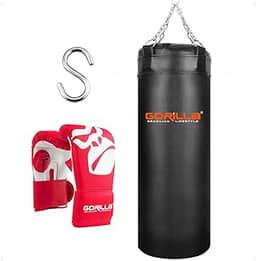 Saco De Pancada Boxe Profissional Boxe 70 Cm Luva Bate Saco Pro Adulto Muay Thai Gorilla Agilidade