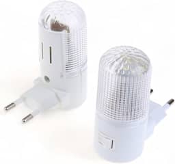 Abajur LED Mini Noturno Bivolt para Quarto Infantil: Luminária de Tomada em Acrílico - Luz Suave e Confortável para Bebês e Crianças - NEXUS MARKET (2)