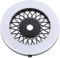 TOPINCN Anel de Luz LED para narguilé, RGB 16 Cores Iluminação Painel Redondo de Lâmpada de narguilé Com Controle Remoto para Decoração de Bar de Festa Em Casa, Luz Decorativa LED