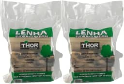 Kit Lenha De Eucalipto Especial 10kg