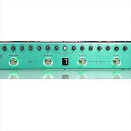 Pedal de Guitarra Multi-Efeitos Tank G, Effects pedaleira guitarra Reverb Delay MOD AMP Bateria lítio cuvave/mvave Recarregável, 36 Presets, 9 amp, 8 IR Cab Slots, 3 Simulação, Delay, Reverb Efeitos