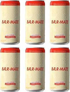 Baer-Mate, Chá Gaseificado, lata 269ml - 6 unidades