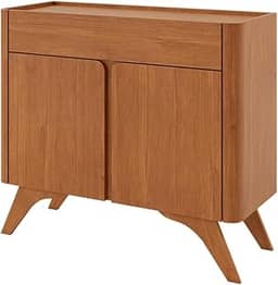 Buffet para Sala de Jantar Madeira Maciça 2 Portas - Aros (Naturalle)