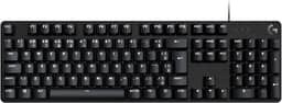 Teclado Mecânico Gamer Logitech G413 SE com Layout ABNT2, Iluminação Branca e Teclas Mecânicas Tactile, Anti-ghosting, Compatível com Windows, macOS - Preto